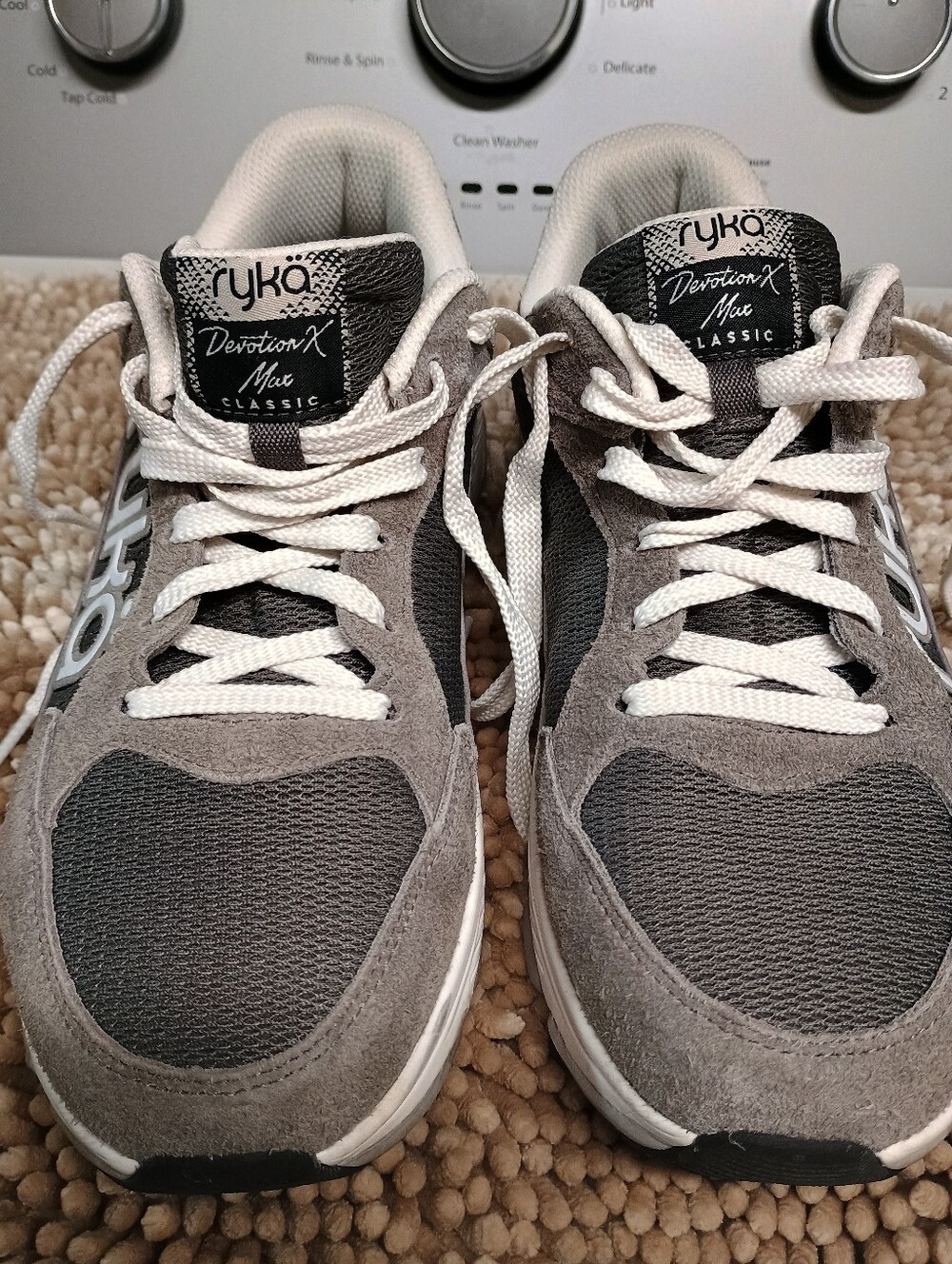 Ryka Devotion X Women's Athletic Sneakers - Gray & White